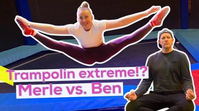KiKA LIVE: Trampolin-Challenge mit Merle Loosen