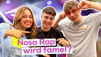 KiKA LIVE: Thema: Nosa Rap - Rap mit Message