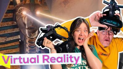 KiKA LIVE: Sarah und Ben testen VR-Spiele