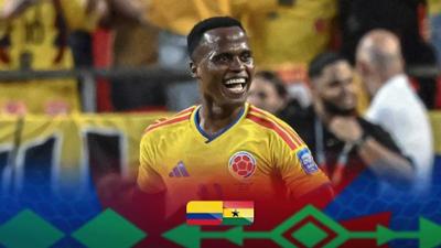 KiKA Sport: Kolumbien gegen Ghana - die Highlights