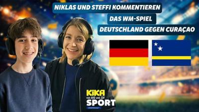 KiKA Sport: Das WM-Spiel Deutschland gegen Curaçao bei KiKA