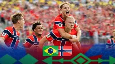 KiKA Sport: Brasilien gegen Norwegen - die Highlights