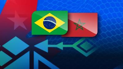 KiKA Sport: Brasilien gegen Marokko - die Highlights