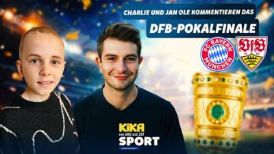 KiKA Sport: Das DFB-Pokalfinale der Männer bei KiKA
