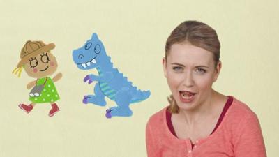 Kikaninchen Schnipselwelt: Anton, der Blauhorndino