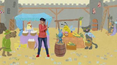 Kikaninchen Schnipselwelt: Anni und Kikaninchen beschützen die Burg