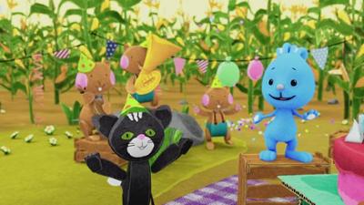 Kikaninchen Schnipselwelt: Eine Überraschungsparty für das Eichhörnchen
