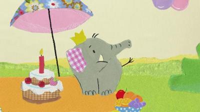 Kikaninchen Schnipselwelt: Versteckspiel auf der Elefantenparty
