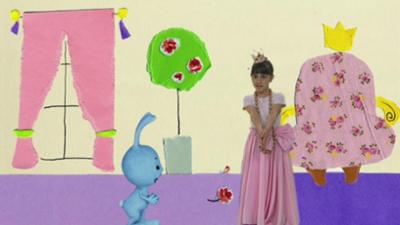 Kikaninchen Schnipselwelt: Kikaninchen tanzt mit der Prinzessin