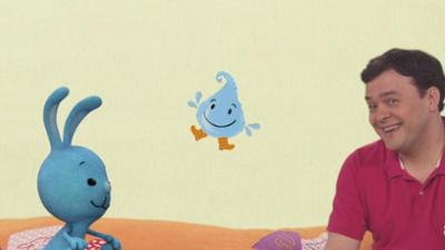 Kikaninchen Schnipselwelt: Tröpfchen verwandelt sich in eine Schneeflocke