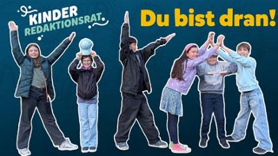 Kinderredaktionsrat: Bewirb dich für den Kinderredaktionsrat!