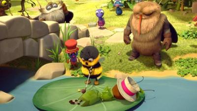 Kleine lustige Krabbler: Der Golf-Wettbewerb