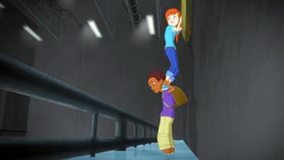 Lassie: Im Inneren des Staudamms