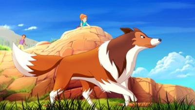 Lassie: Das Stahlross und die Büffel Lassie: Das Stahlross und die Büffel