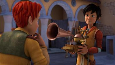 Leo da Vinci: 4. Leo und der Riese mit der Keule