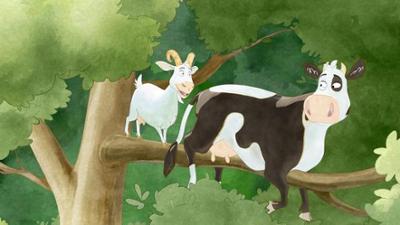 Lieselotte: versteckt sich