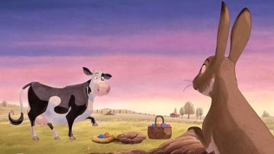 Lieselotte: trifft den Osterhasen