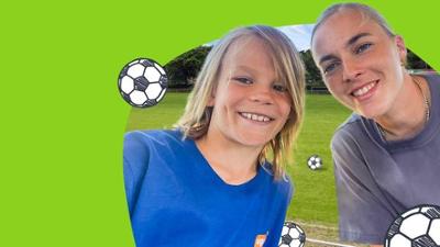 logo!: Oskar trifft Fußballerin Laura Freigang