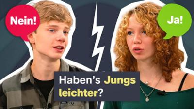 logo! no.front: Jungs  haben's besser - ja oder nein?!