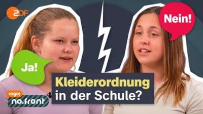 logo! no.front: Kleiderordnung an Schulen - ja oder nein?!