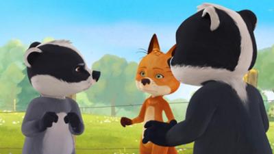 Mama Fuchs und Papa Dachs: Das Geschenk des Morgens