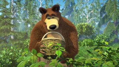 Mascha und der Bär: Ungezogene Beeren