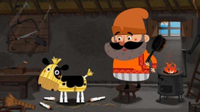 Maschas Märchen: Das Stierkalb aus Stroh