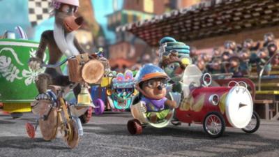 Maulwurf Moley: 27. Das Maulmobilrennen