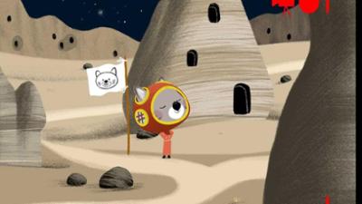 Mouk, der Weltreisebär: Chavapa auf dem Mond