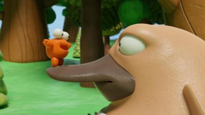 Nö-Nö Schnabeltier: Ich bin mit Suchen dran!