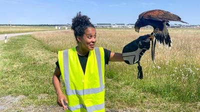 Pia und die wilde Natur: Vogelwilder Flughafen