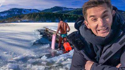 PUR+: Eric testet Eisschwimmen