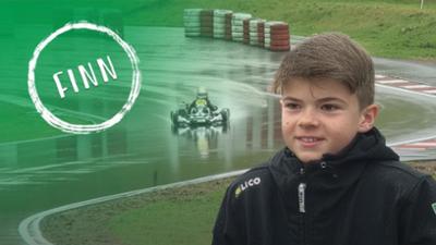 Schau in meine Welt: Qualmende Reifen - Finn liebt die Geschwindigkeit