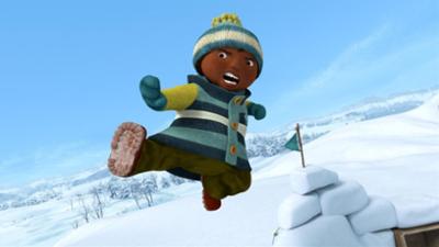 Snowsnaps' Winterspiele: Die Fantabulösen Vier