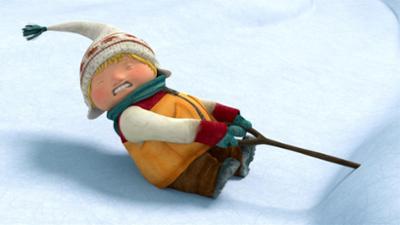 Snowsnaps' Winterspiele: Schnee-Dinos