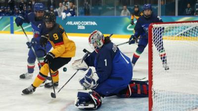 Sportschau: Eishockey - Italien gegen Deutschland in der Zusammenfassung