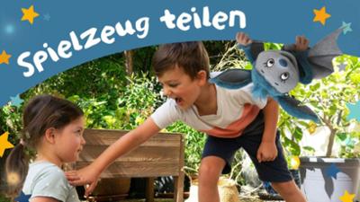 Stark mit Fidi: Alex will nicht sein Spielzeug teilen