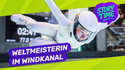 STORY TIME: Weltmeisterin: Bleibt Jule im Indoor-Skydiving die Beste?