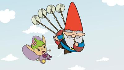 Super Happy Magic Forest: Ein Zwerg hebt ab