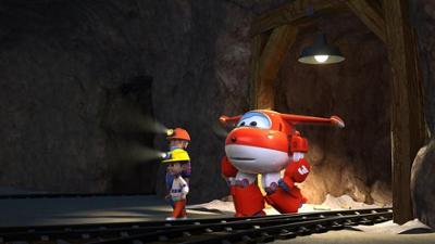 Super Wings: Rasante Fahrt im Dunkeln