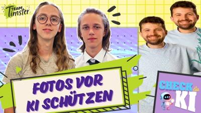 Team Timster: Fotos vor KI schützen: Funktioniert das?