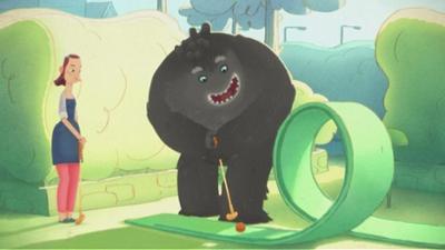 Trudes Tier: Minigolf