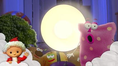 Unser Sandmännchen: Licht an!: Erst schrecklich, aber dann lustig