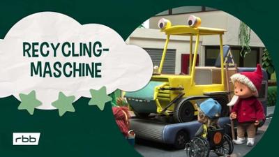 Unser Sandmännchen: Sandmännchen Geschichten: Recycling-Maschine | Unser Sandmännchen
