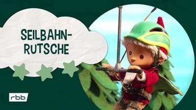 Unser Sandmännchen: Sandmännchen Geschichten: Seilbahn-Rutsche zu Pittiplatsch | Unser Sandmännchen