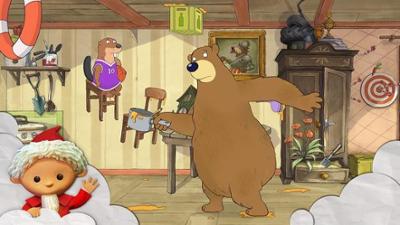 Unser Sandmännchen: Dr. Brumm: Dr. Brumm klebt fest