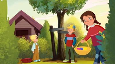 Wir Kinder aus dem Möwenweg: Wir suchen Ostereier