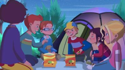 Wir Kinder aus dem Möwenweg: Wir zelten im Garten