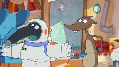 Wolf: Der Wolf, der auf den Mond reisen wollte