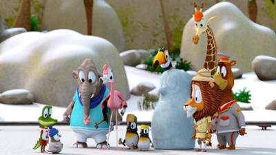 Zacki und die Zoobande: Eiskünstler Kurti